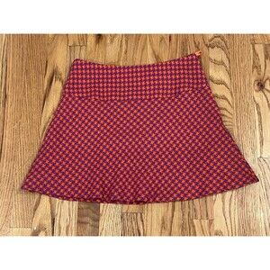 Maria Westerlind Clueless‎ Tweed Plaid Chec Y2K Mini Pink Skirt School Girl 34 6